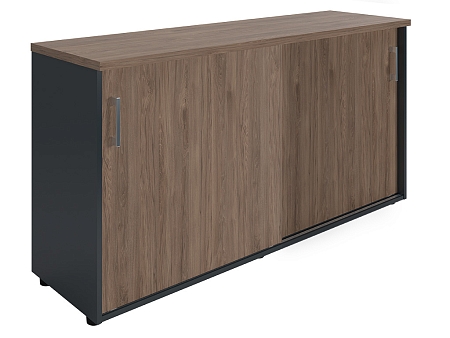 Шкаф NWT 0714 темный орех/антрацит