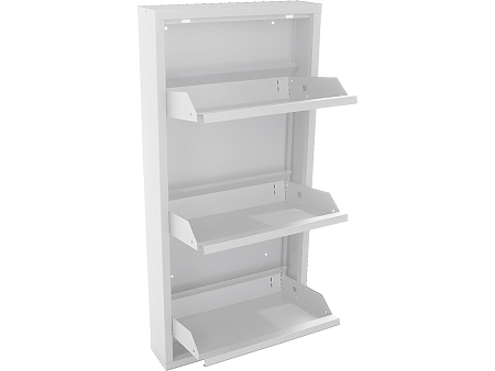 Обувница Практик ОМ-3 белая