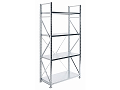 Стеллаж MS U 250/120x60/4 (Нагрузка на полку 300)